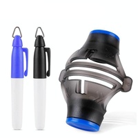 360-degree Rotatable Golf Ball Scriber with 2 Pens - Draw Five Lines thumbnail