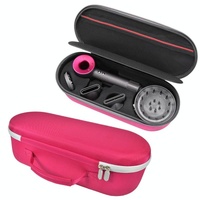 Hard Shell Storage Bag For Dyson Hd01 / Hd03 Hair Dryer Rose Red thumbnail