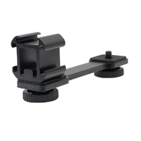 Aluminum Flashlight Bracket For Multifunctional Shoe Base With 3 Hot Boots thumbnail