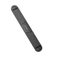 Portable Vertical Laptop Cooling Stand - Desktop Mount - Black thumbnail
