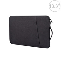 13.3 Inch Laptop Felt Sleeve Protective Case Carrying Bag - Grey thumbnail
