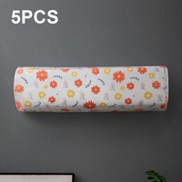 5-pack Hanging Ac Dust Cover - 95x20x31cm - Thickened - Red Flower thumbnail