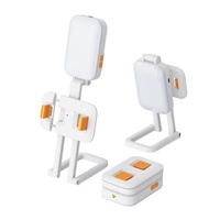 Mini Rgb Fill Light with Phone Holder - White thumbnail
