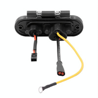 Black Charging Port for Ninebot Max G30 Electric Scooter thumbnail