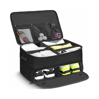 Black Folding Golf Bag with Large Capacity thumbnail