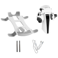 Ps5 / Psvr2 Headphone Storage Bracket With Charging Cable And Indicator Light - White thumbnail