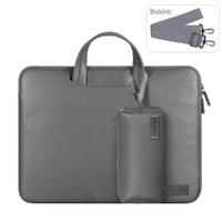 15 Inch Waterproof Laptop Bag with Power Pack and Inner Pouch - Brown thumbnail