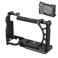 Metal Camera Cage For Sony A6500 / A6400 / A6300 / A6000 - Stabilizer Rig Black thumbnail