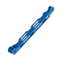 Aluminium Extension Arm for Action Cameras - 16.5cm - Blue thumbnail