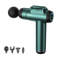 Intelligent 6-Speed Fascia Massager With 4 Heads - Green thumbnail