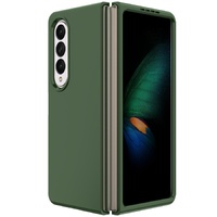 Foldable Pc Case for Samsung Galaxy z Fold 4 / 5g - Solid Colour - Dark Green thumbnail