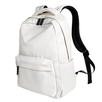 Waterproof Laptop Backpack - Large Capacity Wear-resistant 13-15.4 Inches - Beige thumbnail