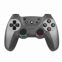 Wireless Bluetooth Game Controller for Switch Pro Pc and Android with Vibration Wake-up - Elegant Silver thumbnail