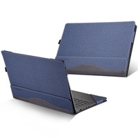 Protective Laptop Case for Hp Envy X360 15 Leather - Black thumbnail
