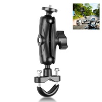 Motorcycle Handlebar Fixed Mount u Bolt Base Holder for Gopro and Other Action Cameras thumbnail
