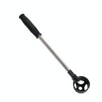 Foldable Golf Ball Picker with Stainless Steel Rod - 8 Sections - Orange thumbnail