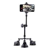 Articulating Magic Arm with Suction Cup Phone Clamp thumbnail