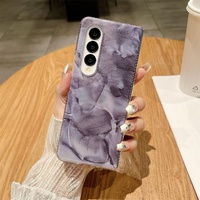 Shockproof Full Coverage Porcelain Case for Samsung Galaxy Fold3 / 4 - Purple thumbnail