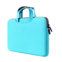 Portable Air Permeable Handheld Sleeve for Macbook Air / Pro and Laptops - 38x27.5x3.5cm 15.4 Inch - Black thumbnail