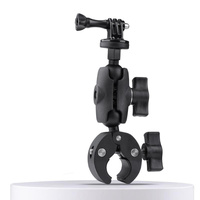 Adjustable 360 Degree Bike / Motorcycle Handlebar Mount for Action Cameras thumbnail