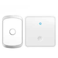 Wireless Self-Generating Doorbell - 1 For 1 Offer - White thumbnail