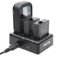 Remote Control Charger for Dual Batteries with Usb Cable for Gopro Hero7 / 6 / 5 thumbnail