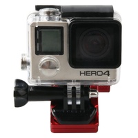 Universal Rearview Mirror Mount for Action Cameras - Black thumbnail