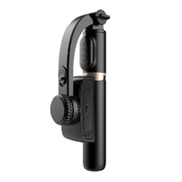Bluetooth Gimbal Stabilizer with Remote and Tripod - Black thumbnail