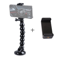 Flexible Suction Cup Mount with Phone Clamp - 1 / 4 Jaws thumbnail