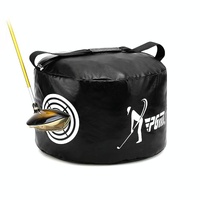 Versatile Golf Impact Trainer - Waterproof 26x44cm - Black thumbnail