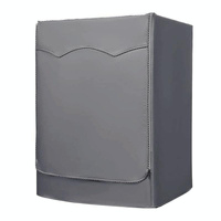 Waterproof Dustproof Cover for 420d Roller Boiler Washing Machine - 60x53x85cm Size - Black - 69X84X100Cm thumbnail