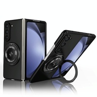 Shockproof 360 Degree Rotating Case for Samsung Galaxy z Fold 4 / 5g - Black thumbnail