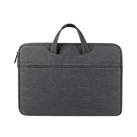 13.3 Inch Waterproof Laptop Handbag with Shock-absorbing Capacity - Navy Blue thumbnail