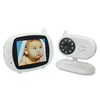 Wireless Baby Monitor With Night Vision And Temperature Display - 3.5 Inch thumbnail