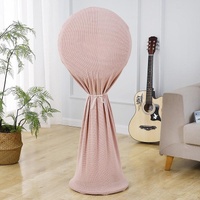 Household Fabric Fan Cover - Round Elastic 110x45cm - Green thumbnail