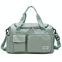 Waterproof Gym Bag for Travel - Size l - Gray Pink thumbnail