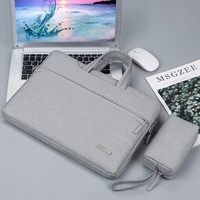 11 Inch Inner Bag with Power for Handbag or Laptop - Dark Grey thumbnail