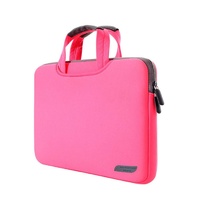 Portable Air Permeable Sleeve for 12 Laptops - 32x21x2cm - Pink thumbnail