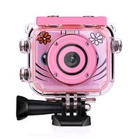 Waterproof 5.0mp Kids' Digital Camera with 1.77 Screen - G20 - Pink thumbnail