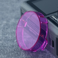 Round Lens Filter for Dji Action Camera - Pink thumbnail