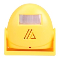 Smart Wireless Doorbell With Motion Sensor And Voice Prompt - Yellow thumbnail