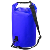 Waterproof Single Shoulder Bag Dry Sack 10L Capacity - Green thumbnail