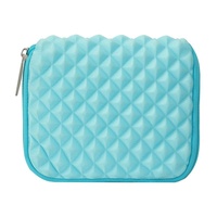Textured Diamond Laptop Bag - Power - Mint Green thumbnail