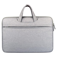 Lightweight Laptop Bag with Durable Zipper for Macbook Samsung Sony Dell Alienware Chuwi Asus Hp - Grey thumbnail