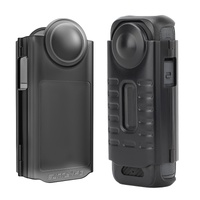 Transparent Black Sunnylife Lens Screen Protector for Insta360 X4 thumbnail