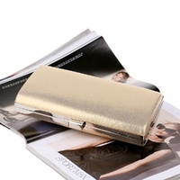 Square Party Handbag For Women Elegant Crossbody Bag For Banquets And Events - Gold thumbnail