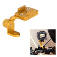Universal Motorcycle Phone Bracket for Action Cameras - Blue thumbnail