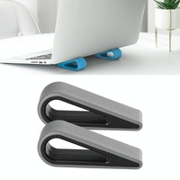 Adjustable Notebook Stand for Improved Cooling and Comfort - Blue thumbnail
