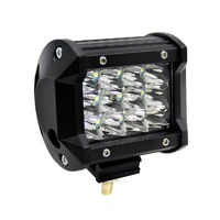 4 Inch Three Rows Ip67 Waterproof 9W Condenser 6000K 5500Lm Led Spotlight Light Searchlight Car Led Work Lights Dc 10 - 48V White Light thumbnail