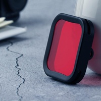 Diving Lens Filter for Dji Action Camera - Red thumbnail